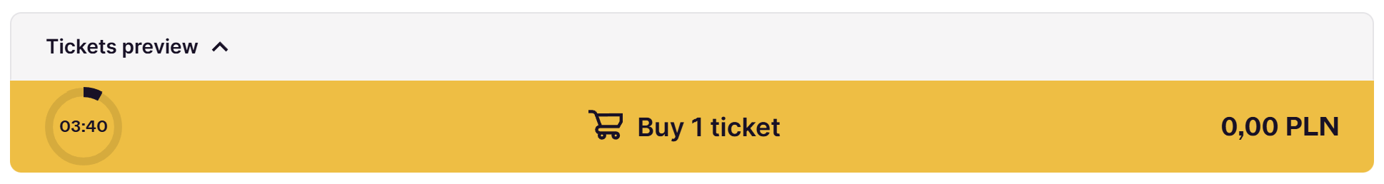 Add to basket / Buy 1 Ticket